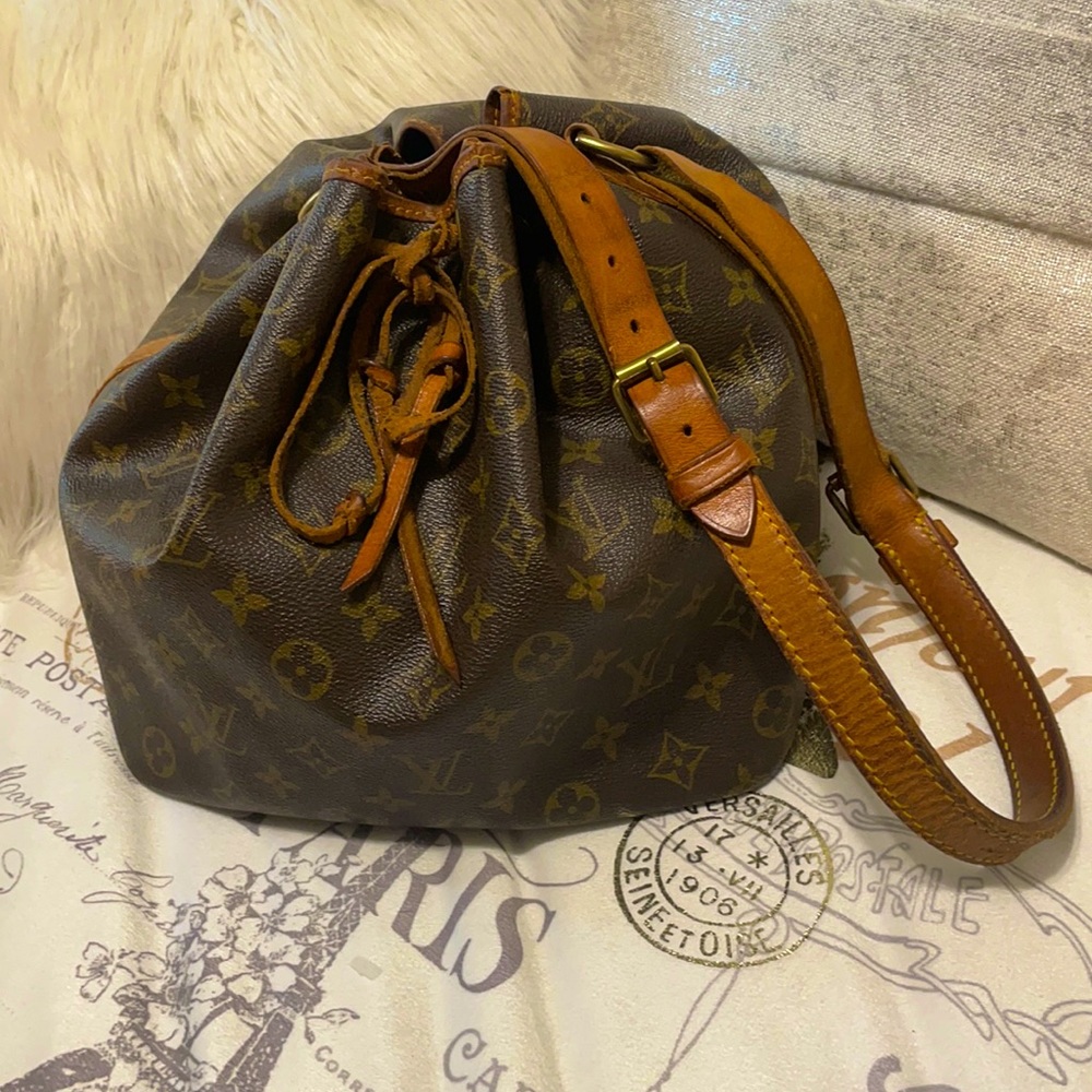 Vintage Bucket Bag Noe Petit